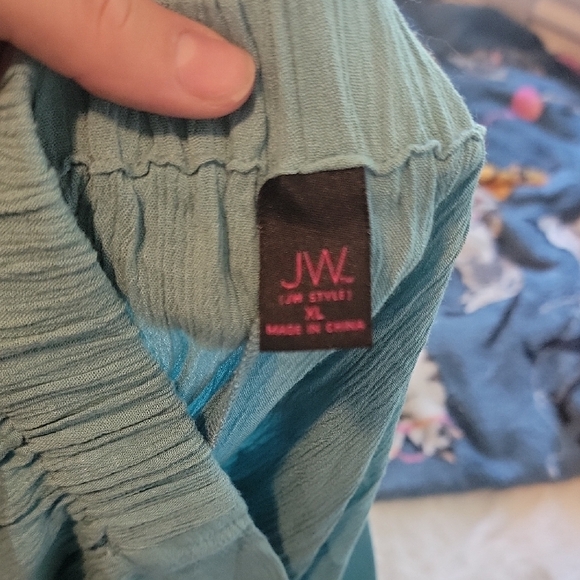 Cute Ruffle Wide Leg Pants - Picture 3 of 3